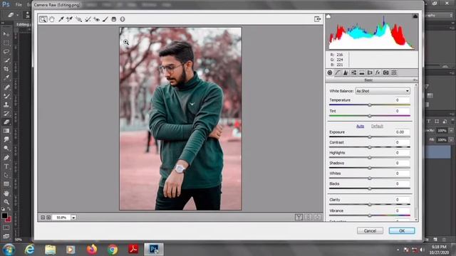 Sky Pink Effect Editing - Photoshop CC 2020 смотреть онлайн