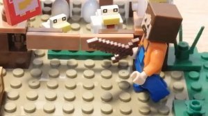 LEGO MINECRAFT ANIMATION | Куриная ферма