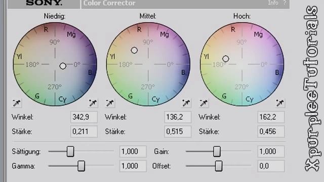 Sony Vegas Coloring Tutorial l Coloring3