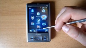 Fujitsu Siemens Pocket LOOX N560 Windows Mobile 6.5 build 28205 WM test in HD 720p www.iPDA.cz