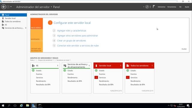 Instalar Windows Server 2016 y Servidor web IIS смотреть онлайн