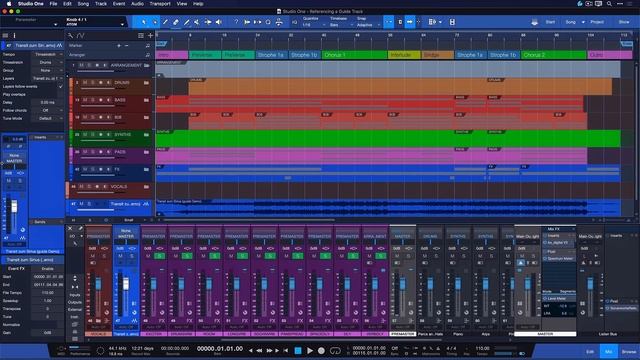 How to reference a Guide Track in Studio One смотреть онлайн