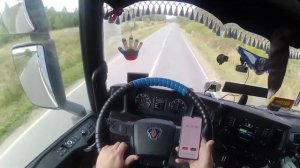 Scania g440 kik down и без него (эксперимент)