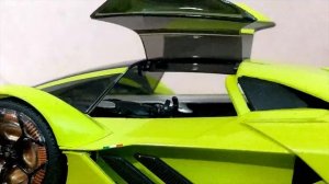 Unboxing of Lamborghini Terzo Millennio 1:24 Diecast Scale Model by Bburago