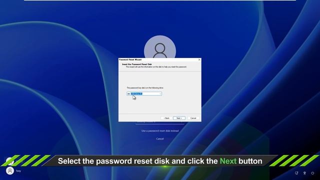 Use Password Reset Disk to Unlock Windows 11 Computer смотреть онлайн