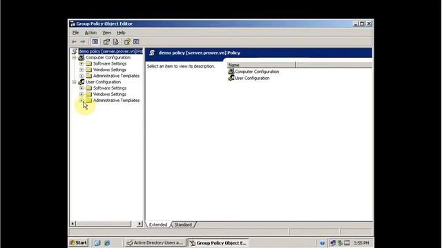 gpo windows server 2k3 смотреть онлайн