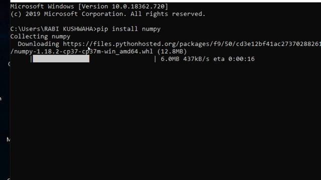 2 installing python and numpy смотреть онлайн