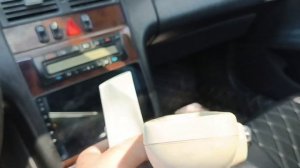 Снятие салонного зеркала w210