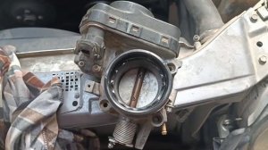 ЧИСТКА ДРОСЕЛЬНОЙ ЗАСЛОНКИ W210