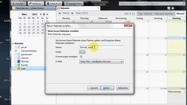 Damals war´s Kalender Abonnieren mit Thunderbird смотреть онлайн