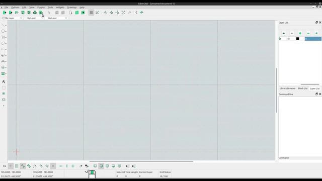 How to Change Workspace Background - LIBRECAD Tutorial смотреть онлайн