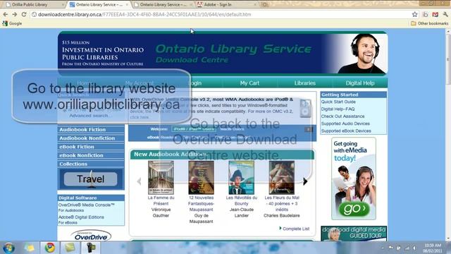Overdrive eBooks at the Orillia Public Library смотреть онлайн