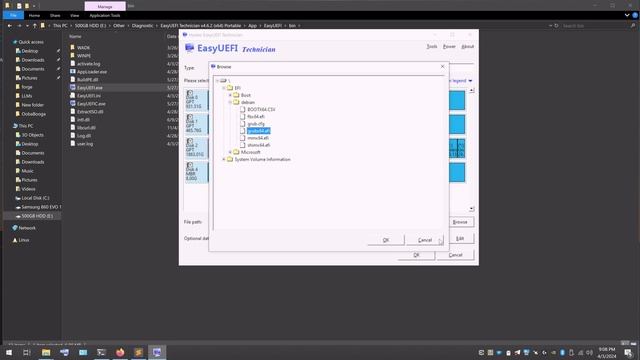 How to add an existing linux EFI bootloader to your boot menu using Windows смотреть онлайн