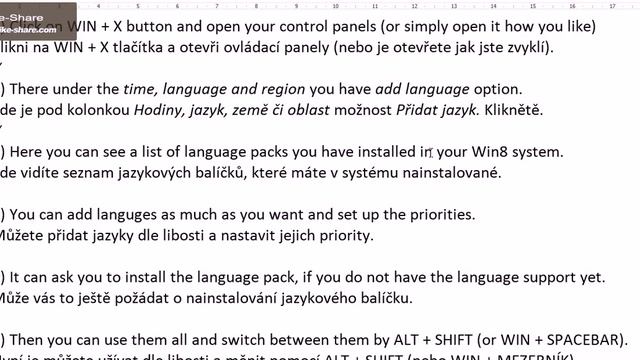 How to switch language in Win8 смотреть онлайн