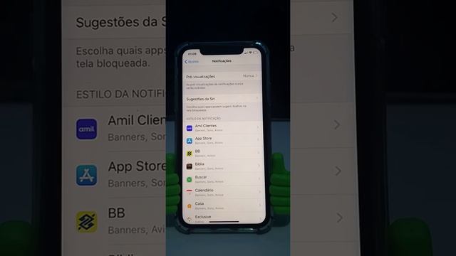 COMO REMOVER/OCULTAR NOTIFICAÇÕES DA TELA INICIAL DO IPHONE XR 2020 смотреть онлайн