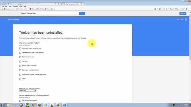 Free Browser Cleanup Tool
