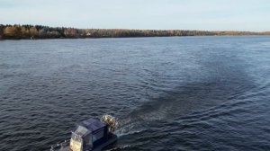 Обкатываем лодку перед отдачей в руки клиенту