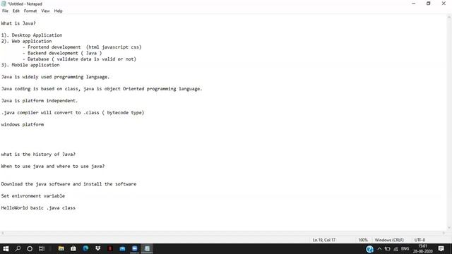 Java Introduction