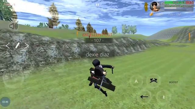 ATTACK ON TITAN MOBILE FANGAME 2020 смотреть онлайн