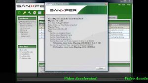 SanXfer 6.0 Live Server Migration Demonstration