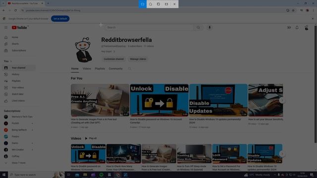 How To Take a Screenshot and Snippet of Your Desktop Screen on Windows 10! смотреть онлайн