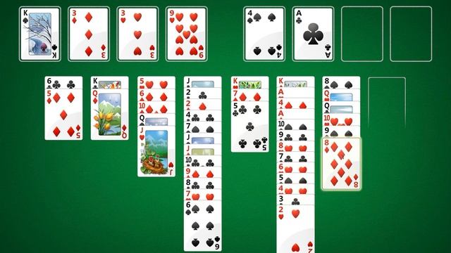 Windows Solitaire FreeCell - #12834 смотреть онлайн