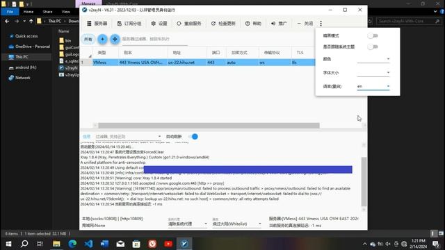 How to Change V2RayN Language to English