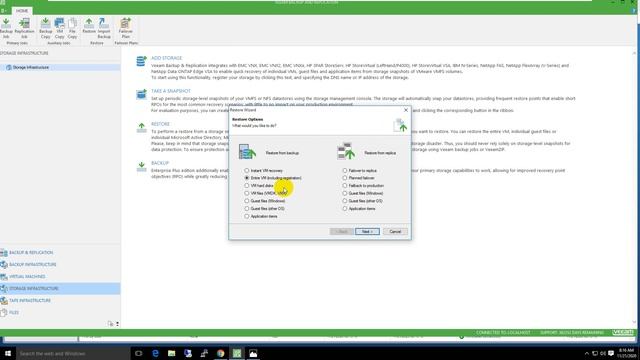 How to restore data in Veeam Backup? смотреть онлайн