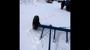 Сцепка борон 12 метров гидравлическая однорядная