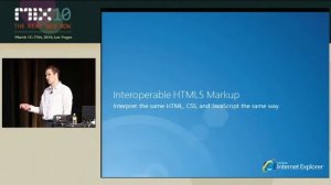 Microsoft MIX10 - In Depth Look at Internet Explorer 9 (2/7)