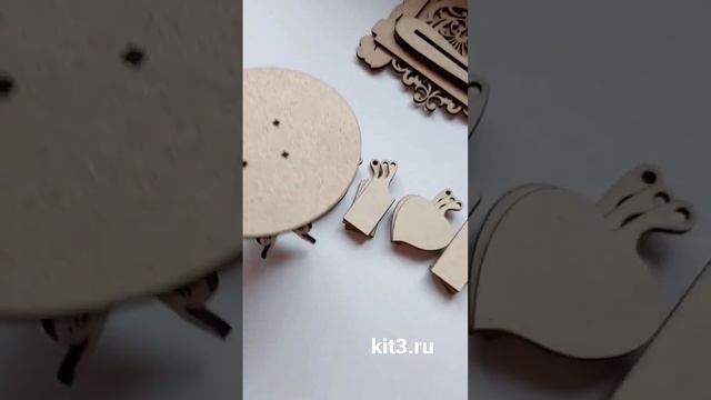 Столик для куклы барби / Кукольный стол из дерева смотреть онлайн