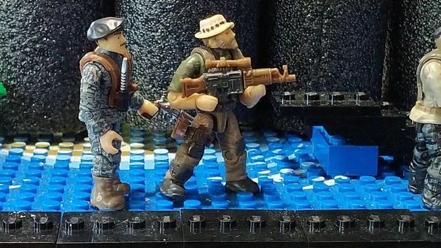 ALIEN ENCOUNTERS PART 1. a MEGA BLOKS stop motion animation смотреть онлайн