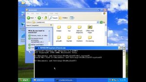 me trying to delete system32 and other system files on Windows XP but cannot delete & delete other