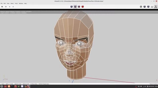Wings 3D Tutorial: Topology смотреть онлайн