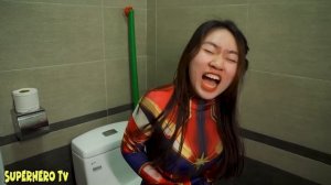 PRO 5 SUPERHERO STORY|| KID SPIDER MAN Become Police & Catch Theft ( Funny Action)