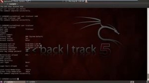 Controlling User Accounts of Windows XP using Backtrack - Metasploit Framework