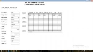 Tugas APSI Penerapan Microsoft visual foxpro pada PT ABC cabang Padang