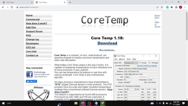 How To Check CPU Temperature in Windows 10 and 11 смотреть онлайн