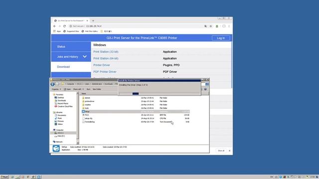 015.GX server driver installation on Windows смотреть онлайн
