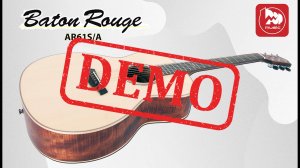 Акустическая гитара BATON ROUGE AR61S/A - демонстрация звучания