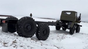 Грузовик Урал 8х8 Проходимость