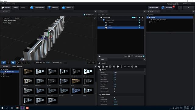 Element 3D Tutorial - Lesson 18 - Bevel Presets смотреть онлайн