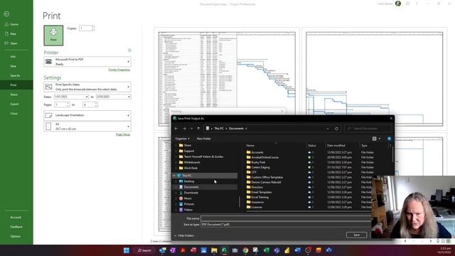 Microsoft Project Share, Print & PDFs смотреть онлайн