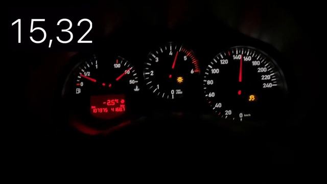 Seat Leon 2007 2.0 TDI 140hp BKD Acceleration 0-180