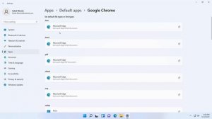 Change default browser in Windows 11