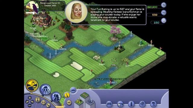 Sid Meier's SimGolf on Windows XP by Firaxis and Maxis 2002 смотреть онлайн