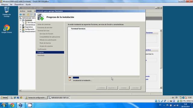 Instalación de Terminal Server en Windows 2008 Server. смотреть онлайн