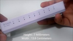 Overview of D-Link DES 1008C
