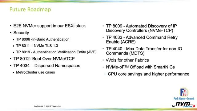 NVM Express Software Drivers Update: Microsoft, VMware, UEFI