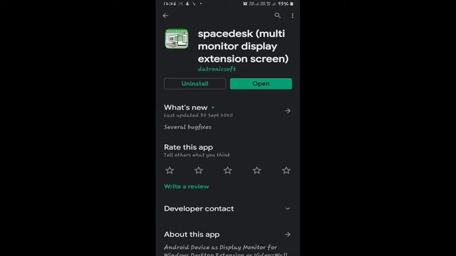 Using your Mobile or tablet as a second screen for desktop or laptop